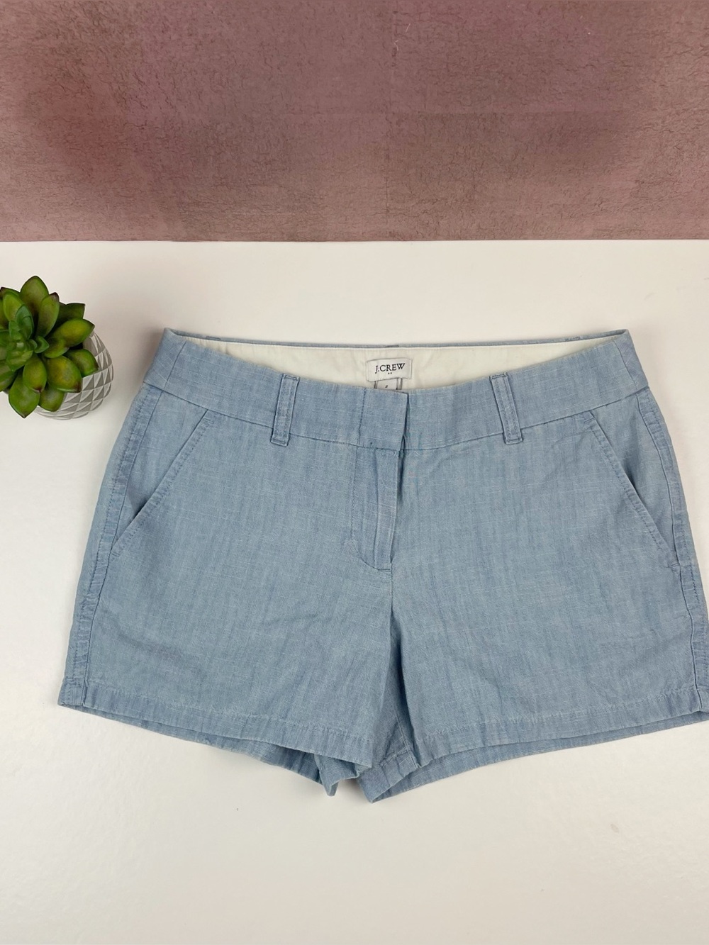 J. Crew Light Blue Shorts Casual Women Size 2